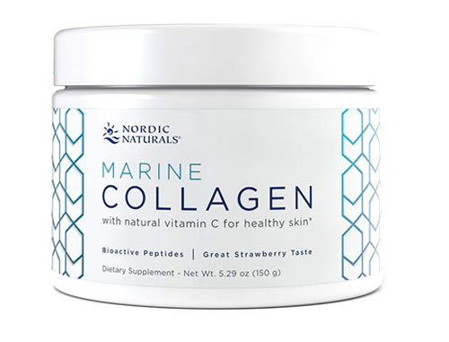 Marine Collagen, Strawberry - Nordic Naturals